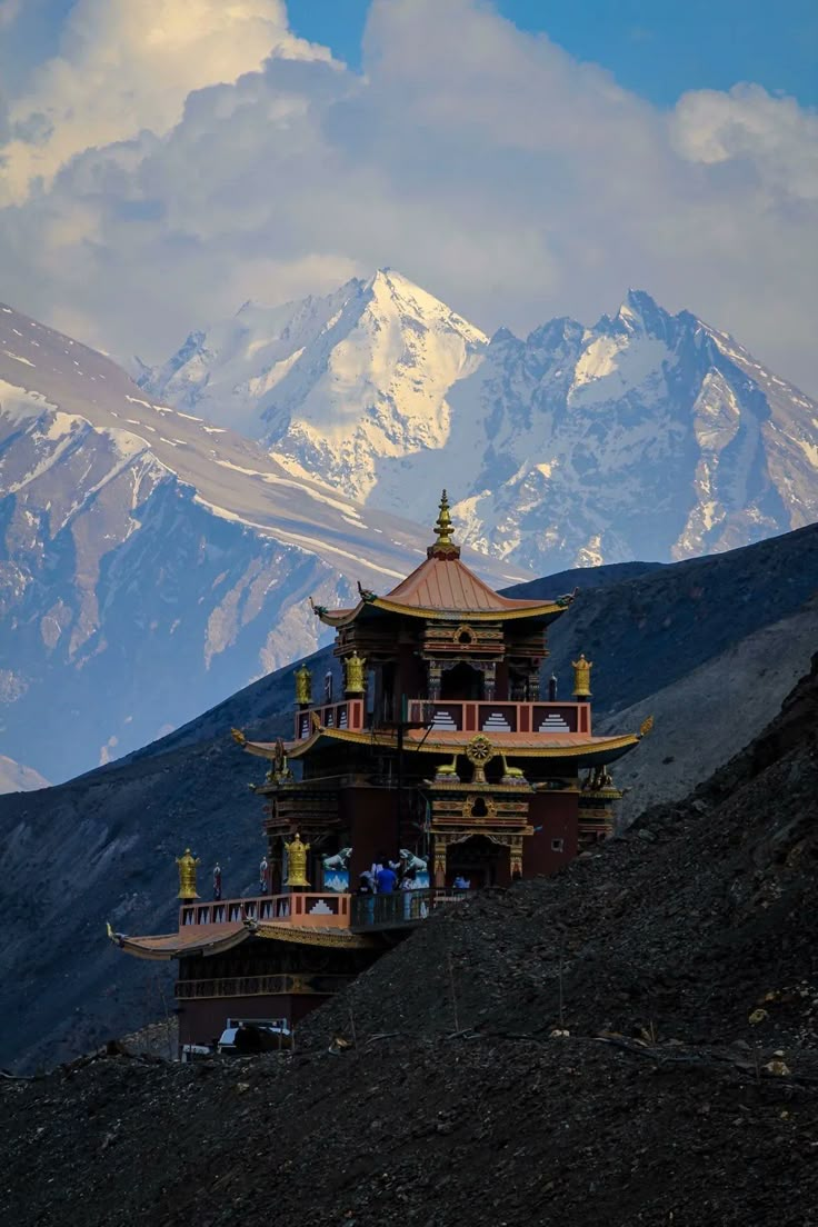 Incredible India 🇮🇳_Gue Village Spiti Himachal Pradesh_